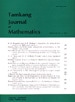 Tamkang Journal of Mathematics